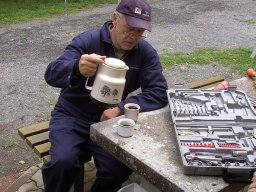 Aufbau Seefest 2008
